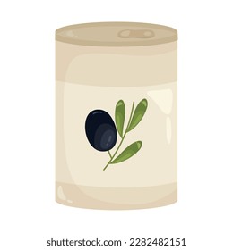 Fresh organic olive oil ingredient isolated