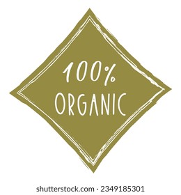 Fresh, organic, vegan, gluten free, eco friendly, locally grown, healthy food stickers. Vegan food logo labels and tags. Natural products signs in hand drawn style.