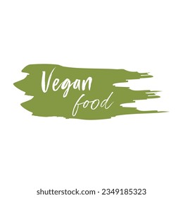 Fresh, organic, vegan, gluten free, eco friendly, locally grown, healthy food stickers. Vegan food logo labels and tags. Natural products signs in hand drawn style.