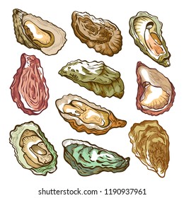 Oyster Cartoon Images, Stock Photos & Vectors | Shutterstock