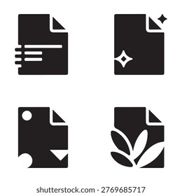 Fresh page concept art expressing blank file and new beginning