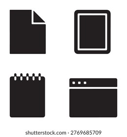 Fresh page icon representing new document creation workflow
