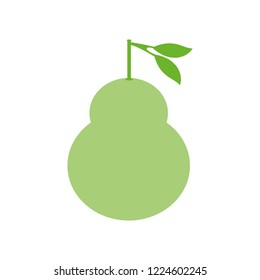 fresh pear fruit isolated icon