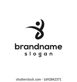 fresh people logo design vector