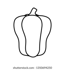 fresh pepper vegetable icon