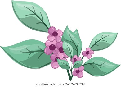 Fresh Petiole small flowers, Beauty