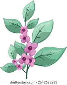 Fresh Petiole small flowers, Beauty