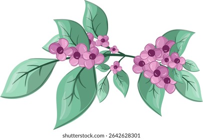 Fresh Petiole small flowers, Beauty