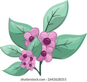 Fresh Petiole small flowers, Beauty