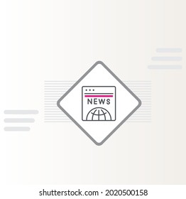 Fresh Phish Icon Vector Design