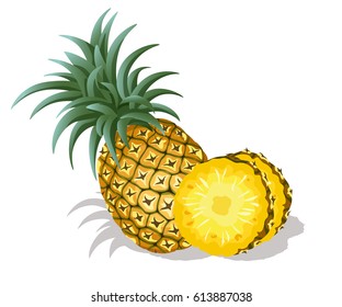 fresh pineapple
