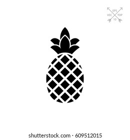 Fresh pineapple icon