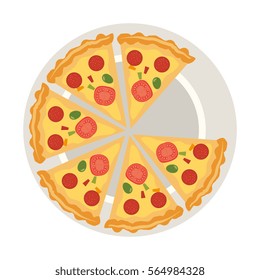 fresh pizza delicious menu