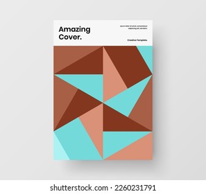 Frische Platine Design Vektorgrafik-Layout. Kreatives Mosaik formt die Vorderseite Vorlage.