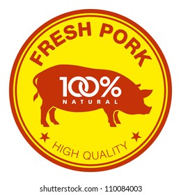 Fresh Pork Label