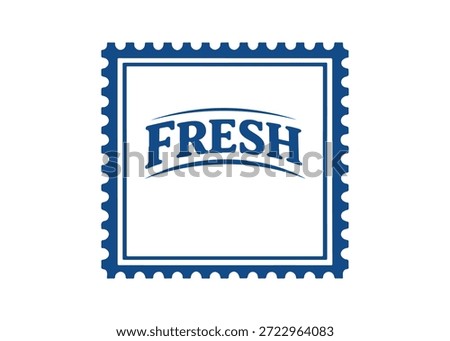 fresh postage stamp vector icon on a white background
Vector postage stamp on a white background
