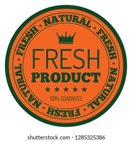 Fresh Product Label