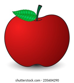 Fresh Red Apple