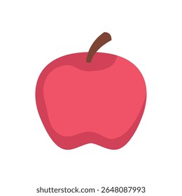 Fresh Red Apple Icon for