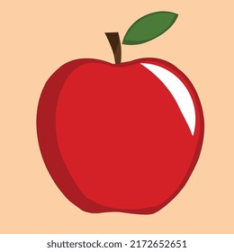 frische rote Äpfel sind für Obstetiketten und Logos für die Obstverpackung geeignet.für Kinderbuchumschläge oder Blitzkarten