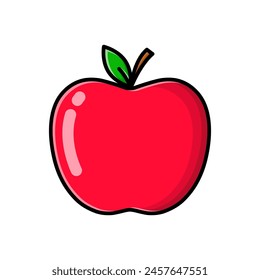 Las manzanas rojas frescas son adecuadas para aquellos de ustedes que son vegetarianos y como fruta dulce en la mañana