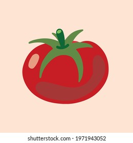 Fresh Red Tomatoes Vector llustration
