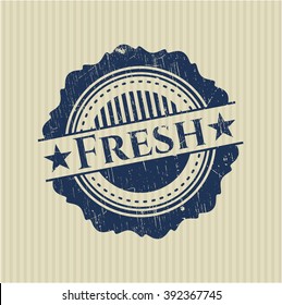 Fresh rubber grunge texture seal
