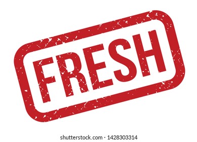 Fresh Rubber Stamp. Fresh Rubber Grunge Stamp Seal Vector Illustration - Vector