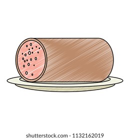fresh salami piece icon