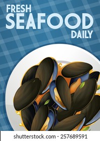 Fresh seafood dish