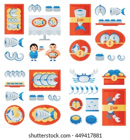 fresh Seafood infographic