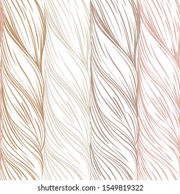 fresh seamless pattern in scandinavian style, modern decorative backdrop with crooked lines, style textures 