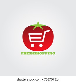 Fresh shopping logo