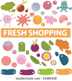 compras recentes. vetor