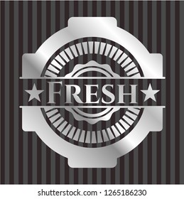 Fresh silver emblem