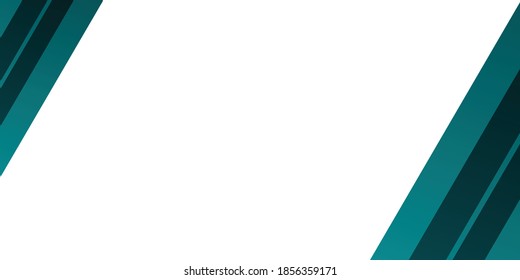 Fresh simple green abstract background. Flat green rectangle gradation. Modern corporate concept background with copy space