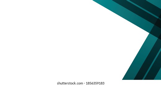 Fresh simple green abstract background. Flat green rectangle gradation. Modern corporate concept background with copy space