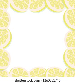  fresh slice of a lemon background