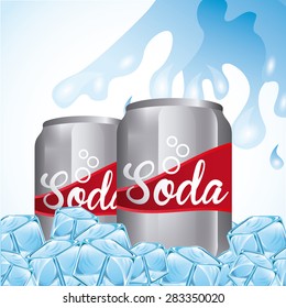 fresh soda design, vector illustration eps10 graphic 