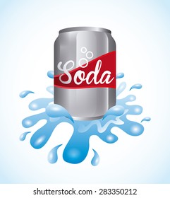 fresh soda design, vector illustration eps10 graphic 