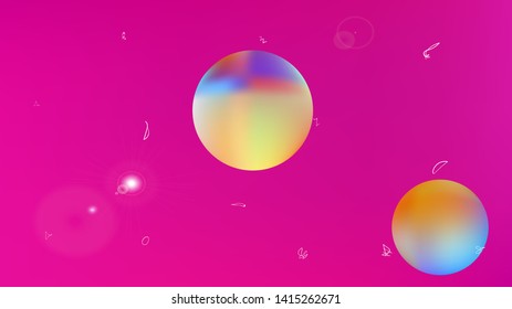 Fresh space fantasy. Background texture, blend. Liquid colorific illustration theme. Magneta colored. Space, new collection background. Colorful space background theme.