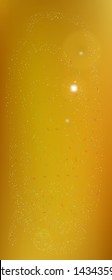 Fresh space and signs confetti. Background modern. Liquid colorific illustration. The good Ultra Wide themed background illustration, portrait. Colorful crisp abstraction. Gold colored theme.