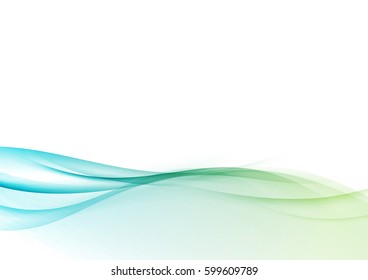 Fresh spring abstract modern card layout. Vector illustration