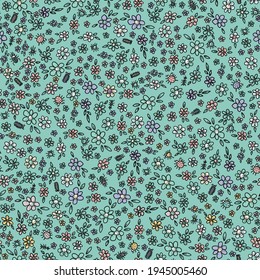 A fresh spring garden bug design.