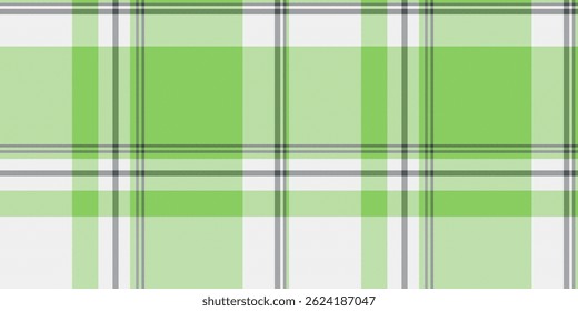 Fresh spring green and white plaid pattern.  Ideal for textiles, websites, packaging, and branding.  Clean, simple design evokes freshness and natural vibes.