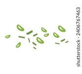 fresh spring onion chopped green onions