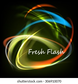 Fresh stylish abstract vector background