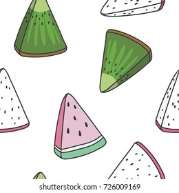Fresh summer print with watermelon