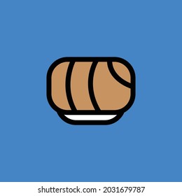 fresh sushi vector, illustration, icon, asia food, japan, asian, flat