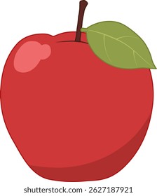 A fresh and sweet apple among fruits